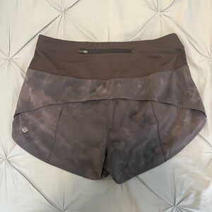 Lululemon high-rise speed up shorts